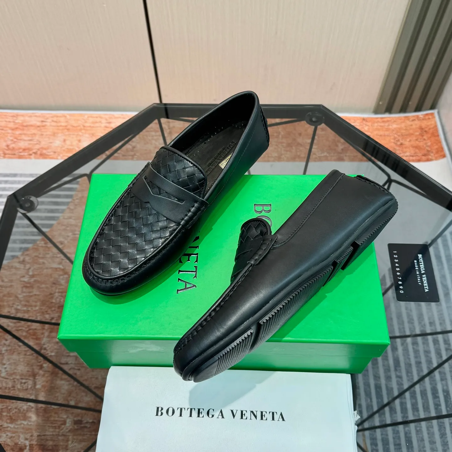 Men's shoes 💰560 [Botte* Venetta (BV)] Official website synchronization, high-end quality! 38-45